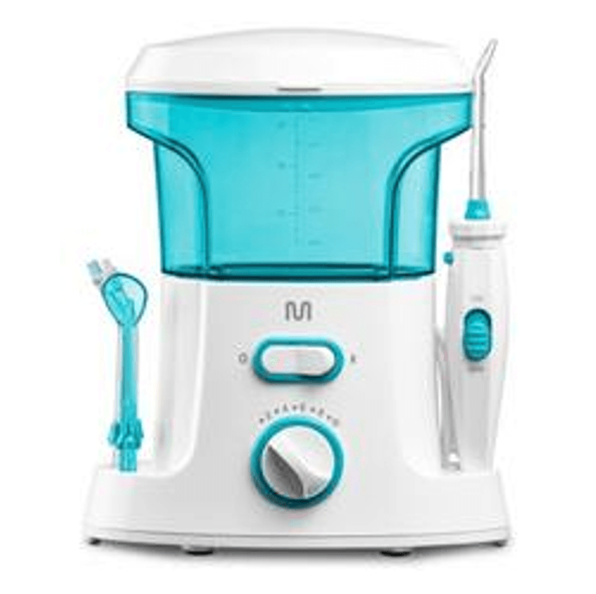 Irrigador oral Multilaser HC037 branco e azul 127/220V