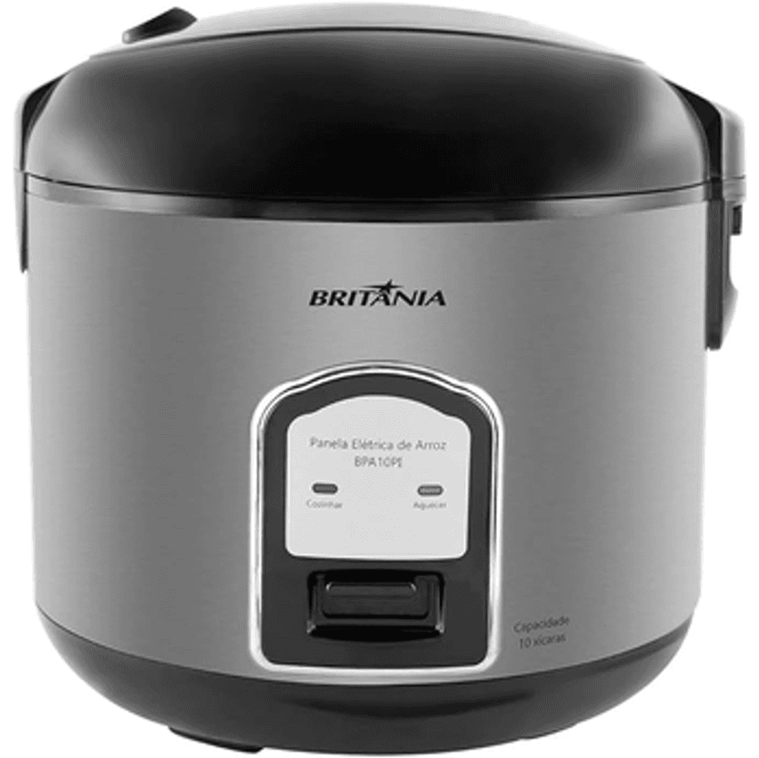 Panela de arroz, Bpa10pi, 10 xícaras, Preto, 220v, Britânia