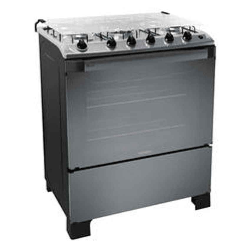 Fogão 5 Bocas Inox À Gás Com Forno New Dream Itatiaia Vidro Cor Prateado 127/220V