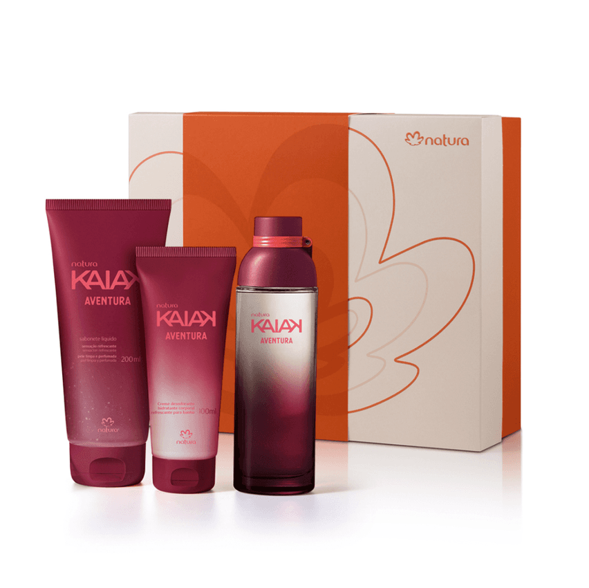 Presente Natura Kaiak Aventura Feminino (3 produtos)