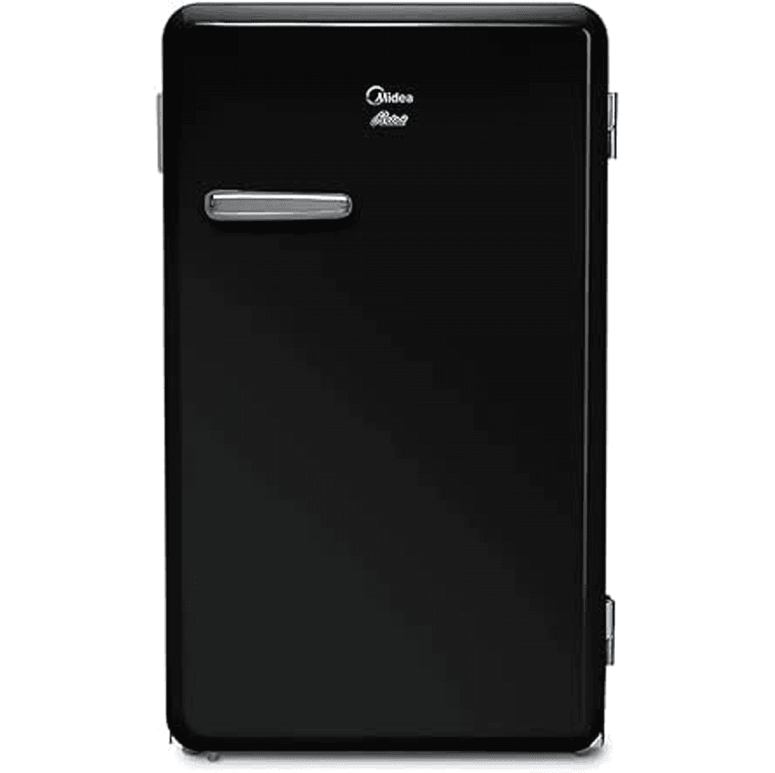Frigobar Retrô, 95l, Preto, 110v, Midea, Mrv10p1