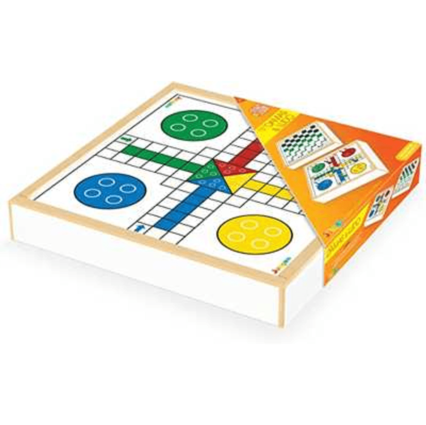 Jogo de Damas e Ludo Junges Branco