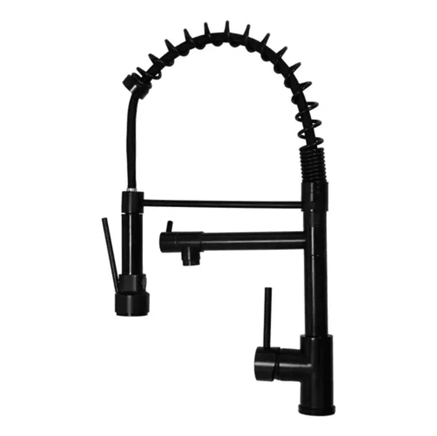 Stillus Home Gourmet Torneira Cozinha Monocomando Preto Fosco 50 cm