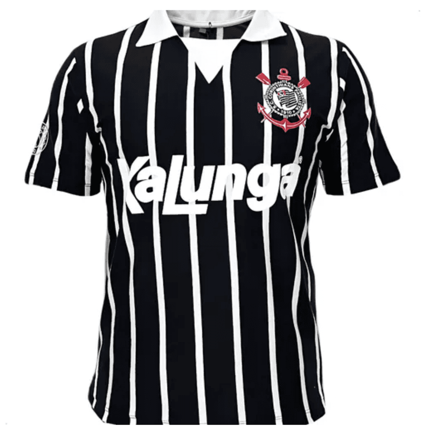 Camisa Do Corinthians Retrô Democracia Spr Sports Masculina