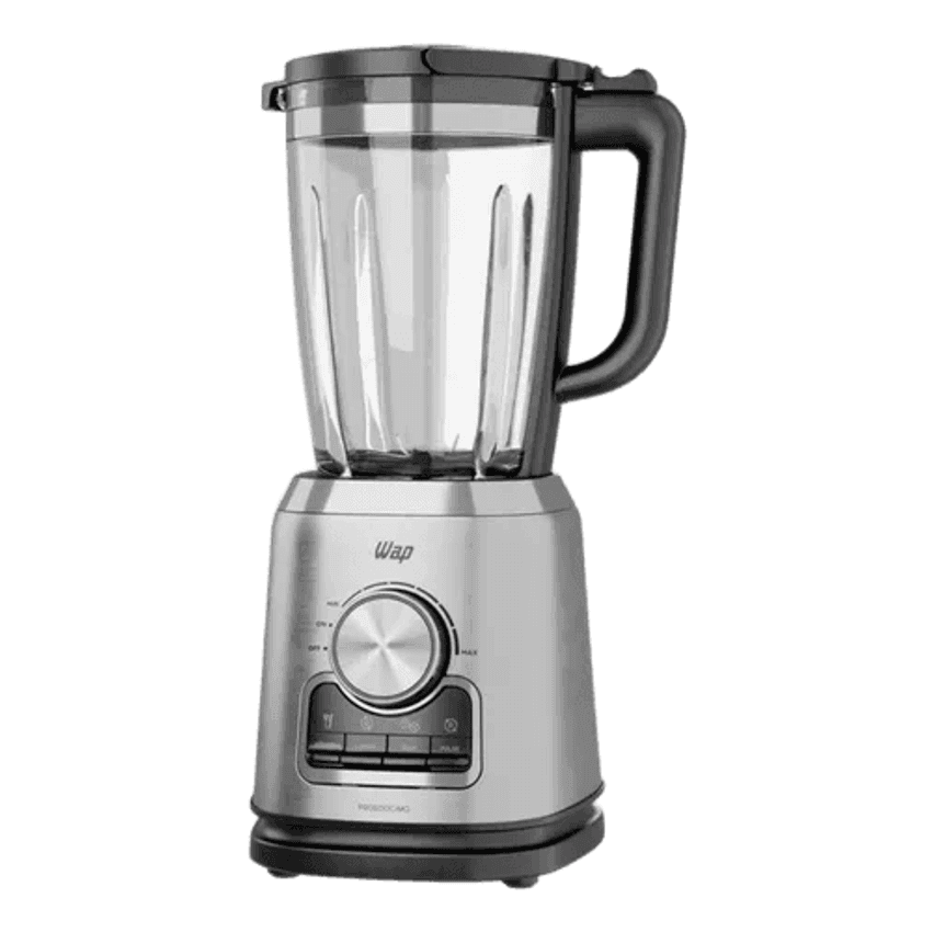 Liquidificador 2 Litros Wap Turbo Aço Inox 6 Lâminas