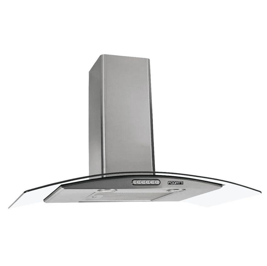 Cvc Slim Fogatti Extractor/Purificador Parede Vidro Curvo 90cm 220V Cor Inox