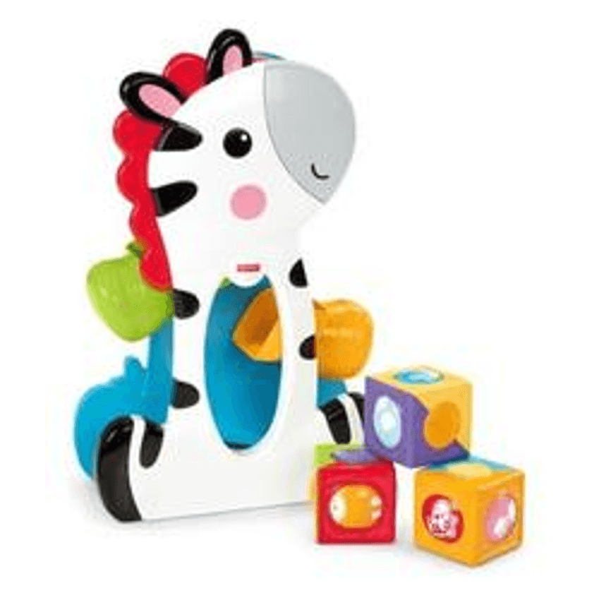 Zebra Blocos Surpresa Para Bebês Fisher-price 3