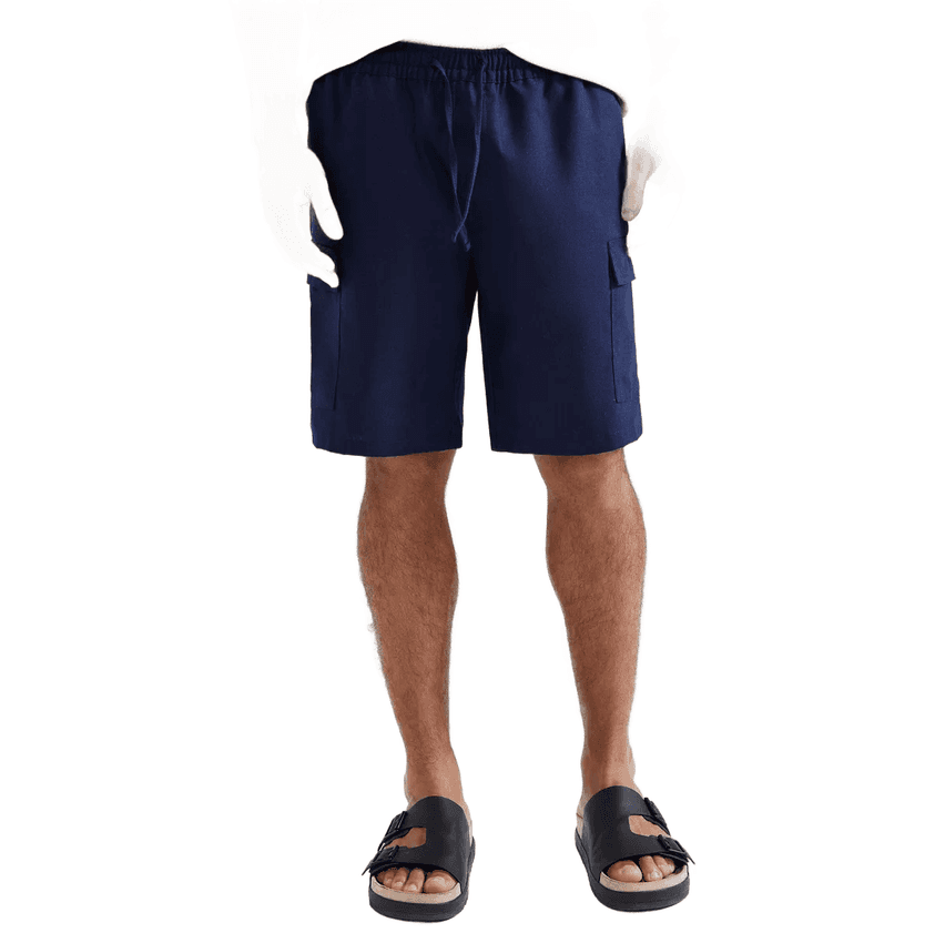 Shorts Masculino Com Linho Hering