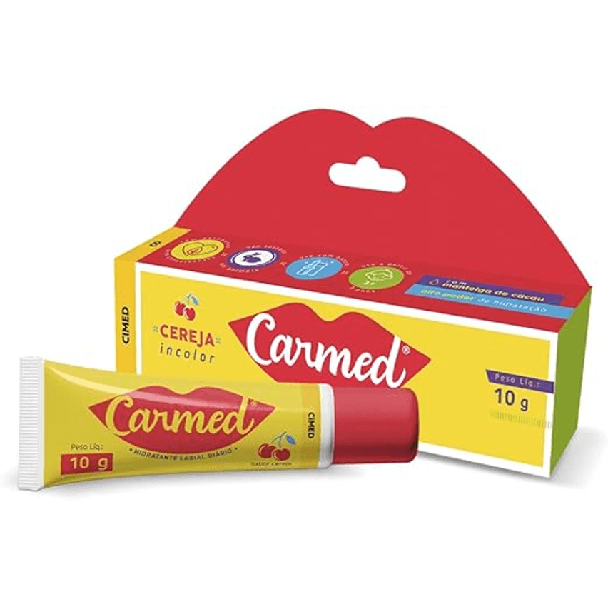 Cimed Carmed Hidr Labial Cereja 10G, Cimed