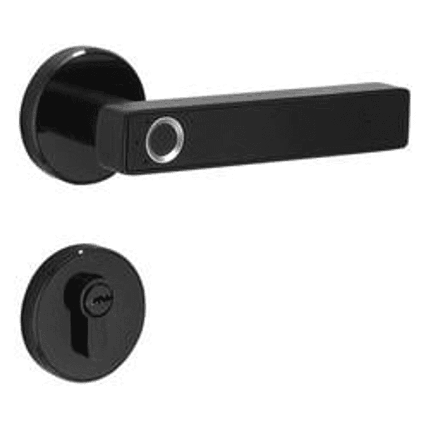 Fechadura Biométrica Digital Multi Giga - Se606 Cor Preto