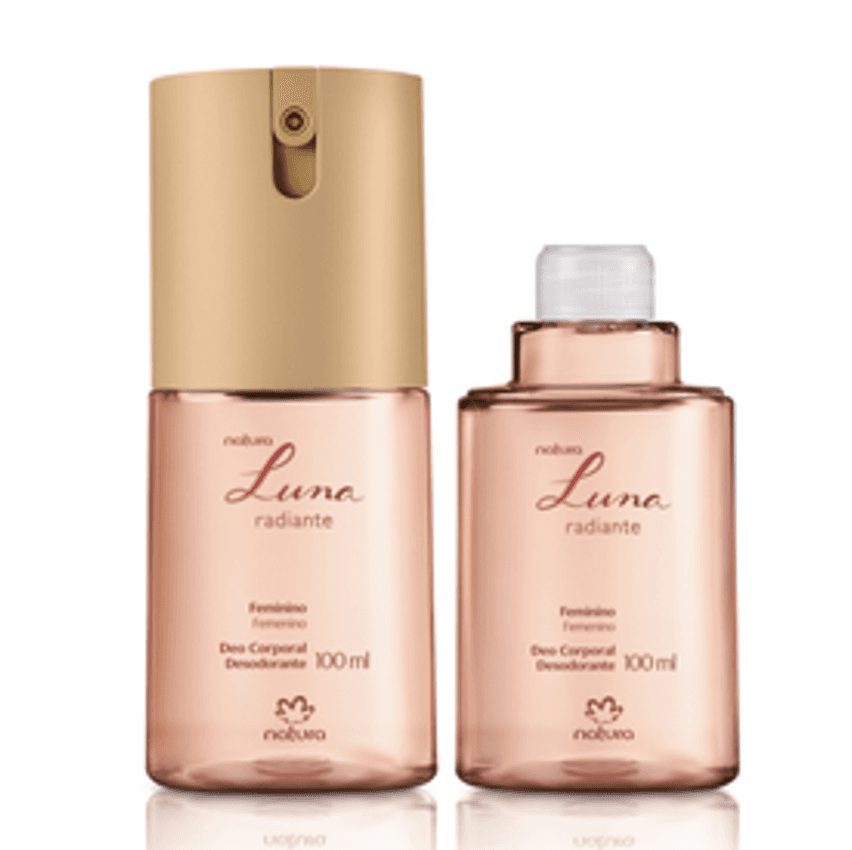 Kit Desodorante Corporal Luna Radiante Feminino com Refil