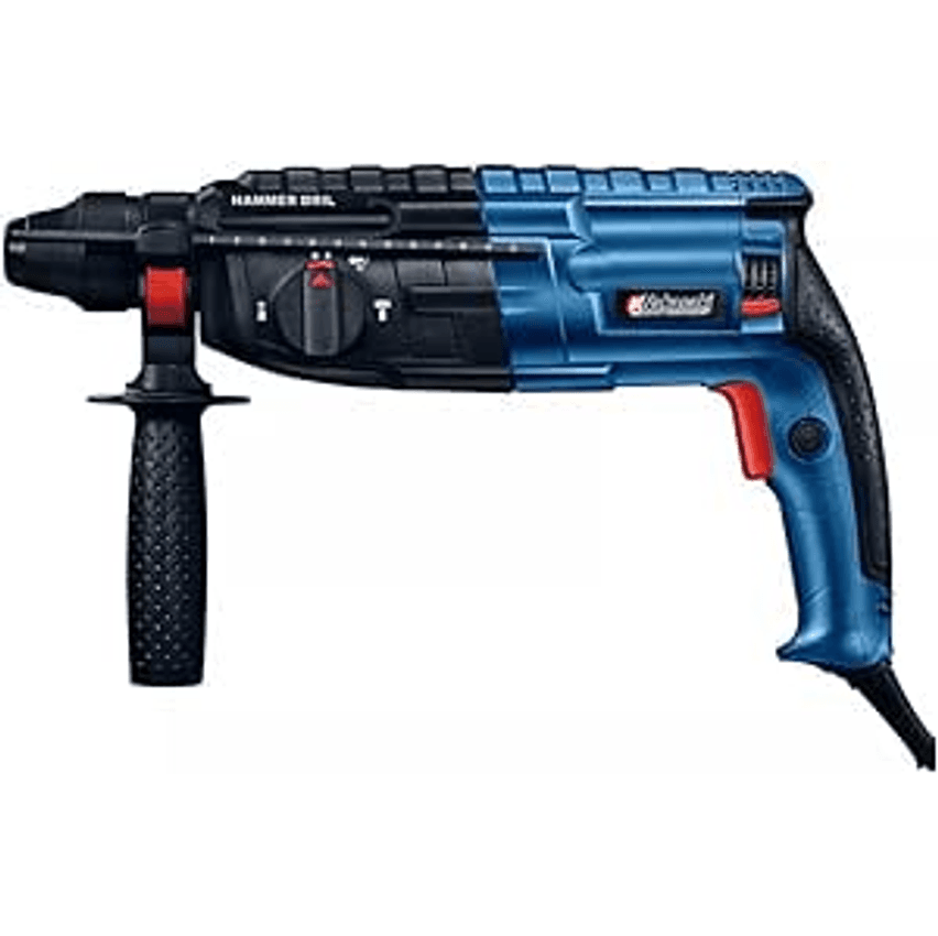 Martelete Rompedor Rotativo Furadeira Impacto 1200W Ponteira Talhadeira Maleta (110, Volts)