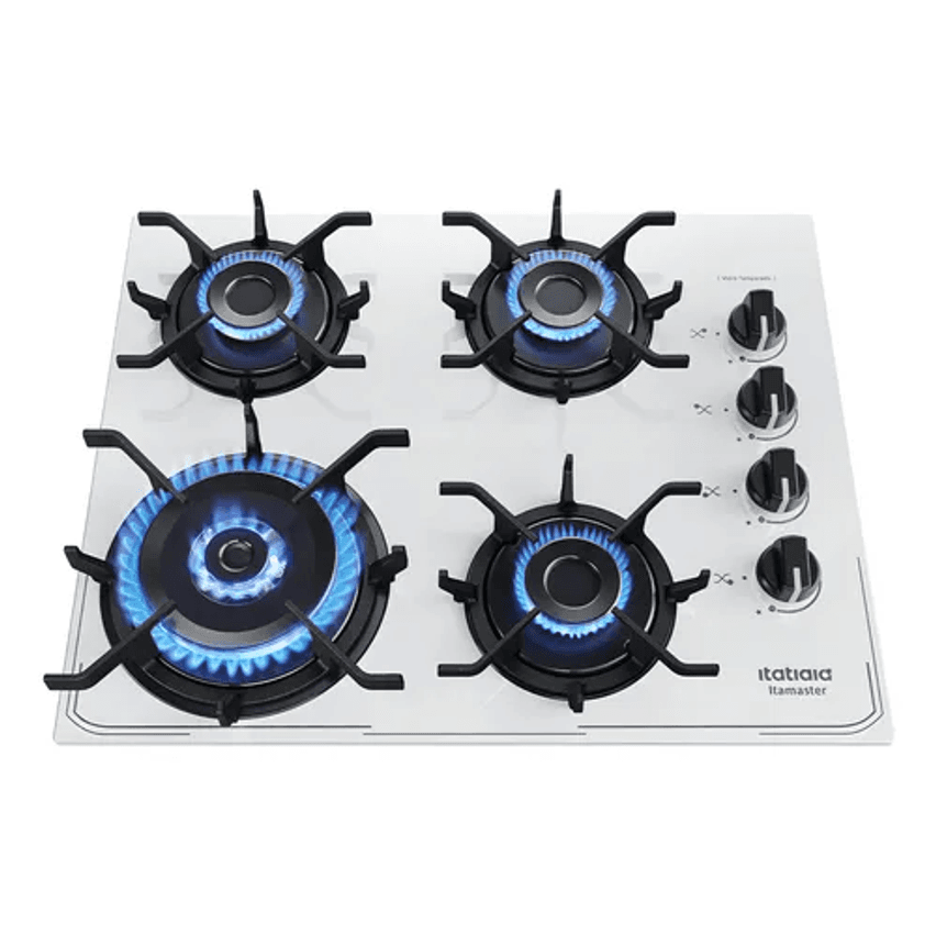 Fogão cooktop - Itatiaia Itamaster 127/220V cor branco - 4 queimadores