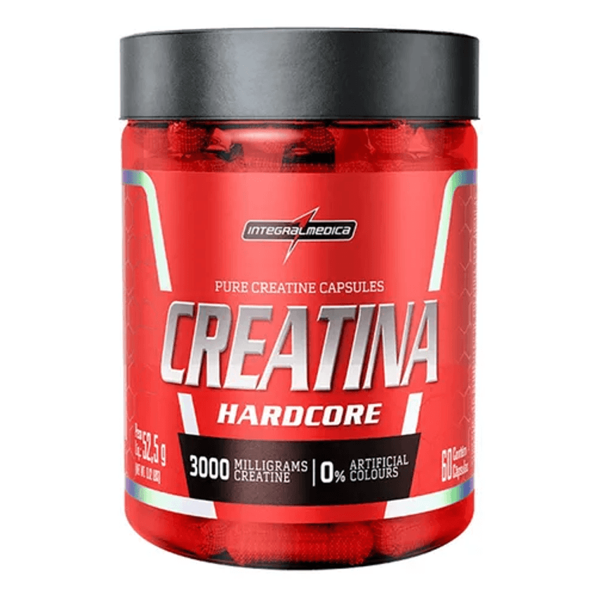 Creatina 100% Pura 60 Cápsulas Integralmédica