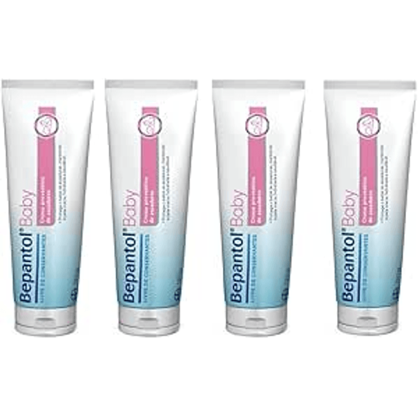 Kit com 4 Cremes Pomada de Assadura 120gr Cada - Bepantol