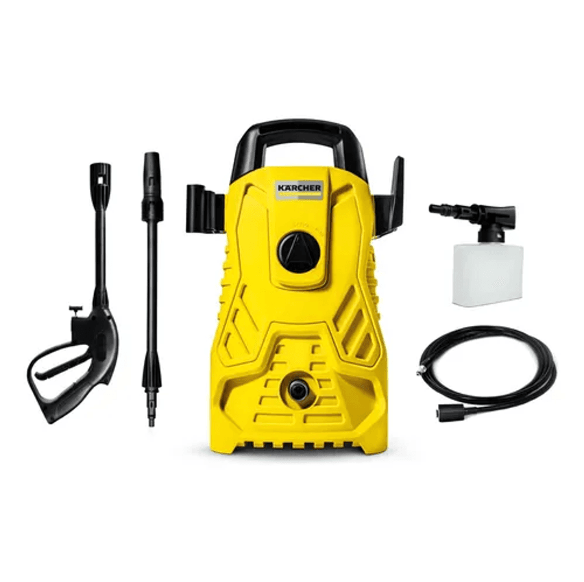 Lavadora De Alta Pressão Kärcher Compacta 1500psi 1400w Cor Amarelo 127V