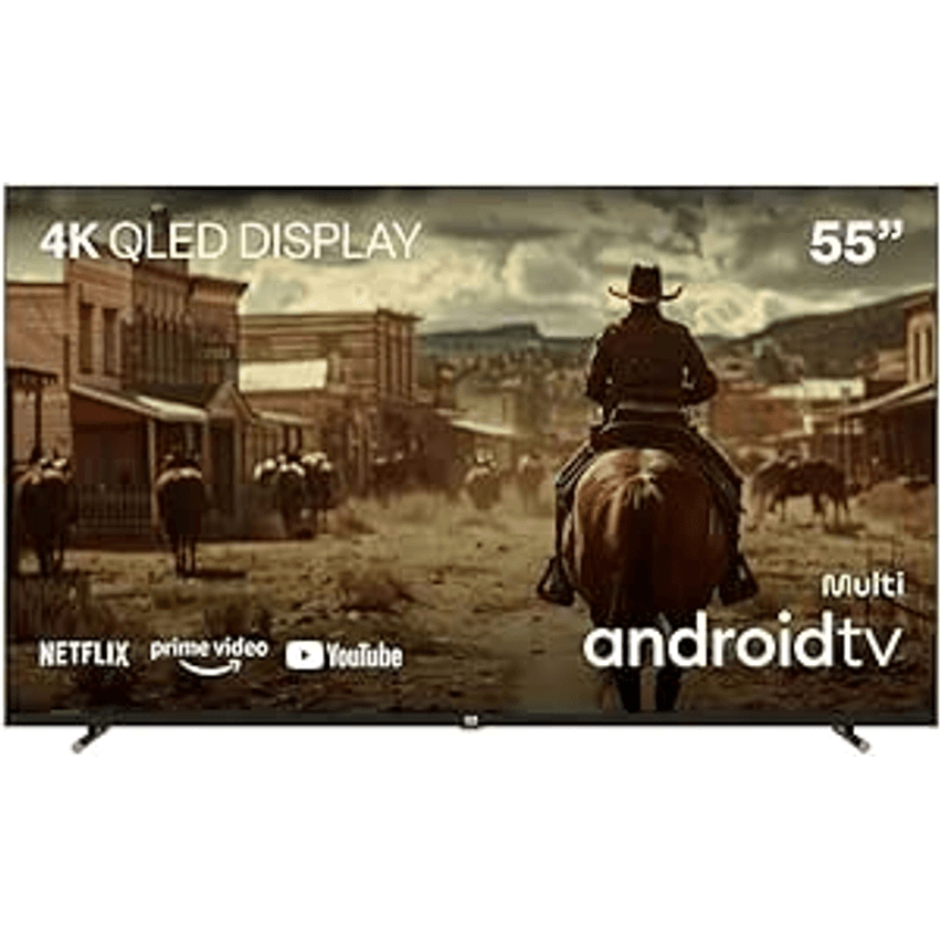 Smart TV Qled 55" 4K Multi Android 3HDMI 2USB - TL073M