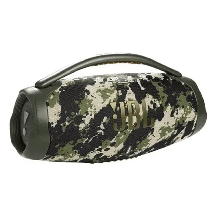 Caixa de Som JBL Boombox 3, Bluetooth, Portátil, Cor Squad Verde, Bivolt 100V/240V
