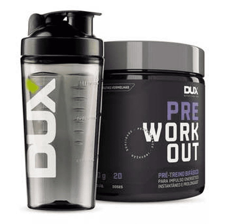 Pre Workout Original 300g + Coqueteleira Dux Nutrition