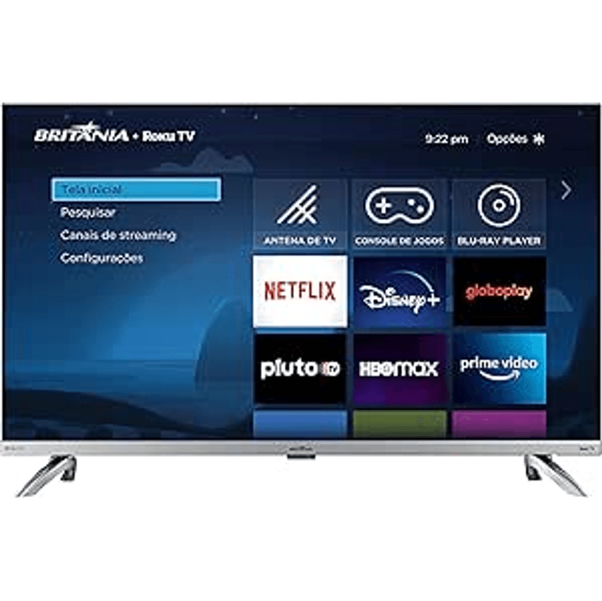 Britânia Smart Tv 32” Btv32g7pr2csgblh Led Dolby Áudio
