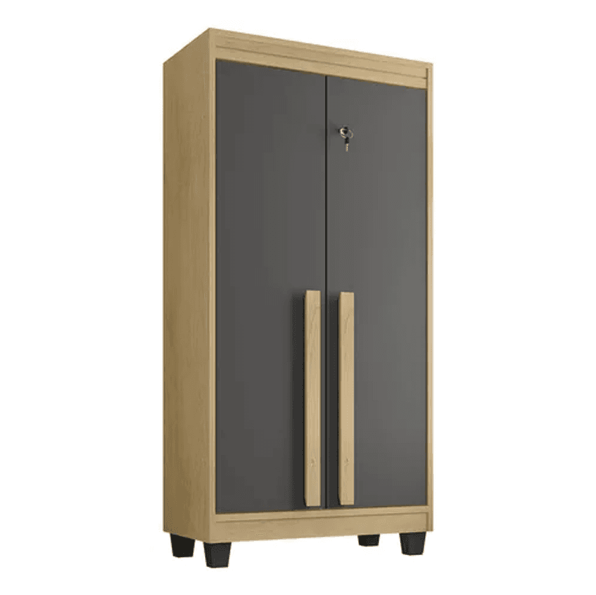Armário Alto Móveis Bonatto 2 Portas 143x69x36 Cm
