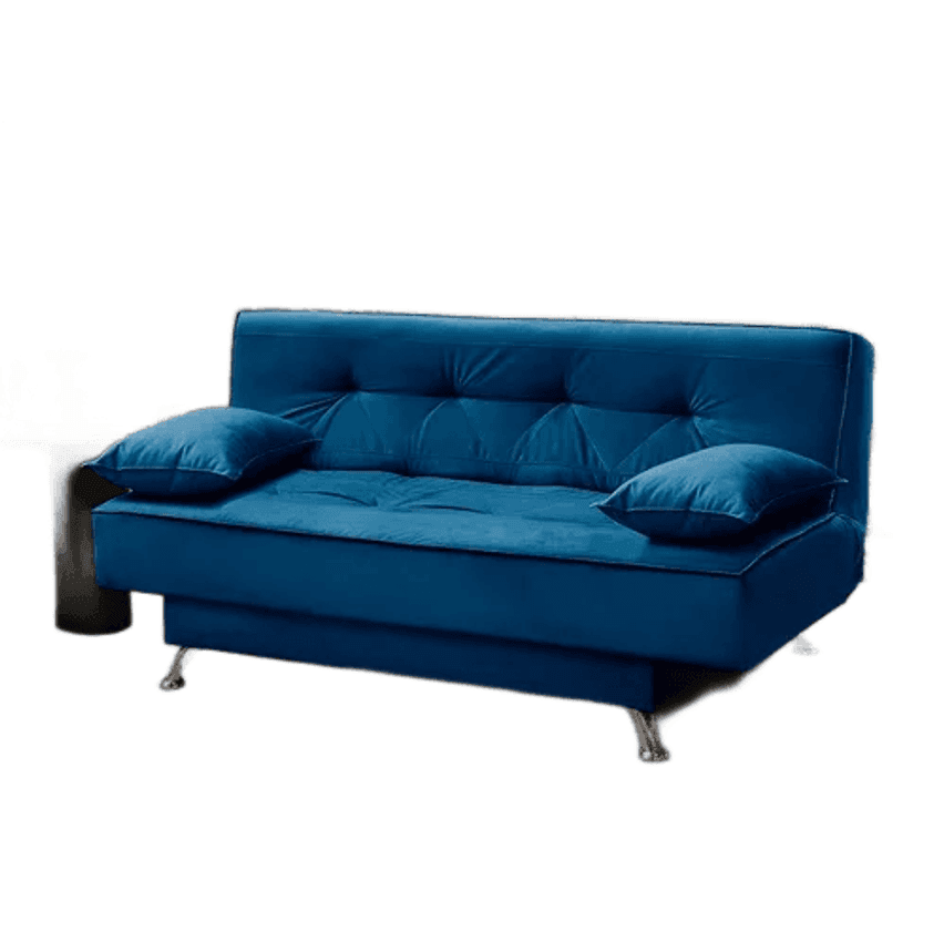 Sofá Cama 1,80m França Suede Várias Cores