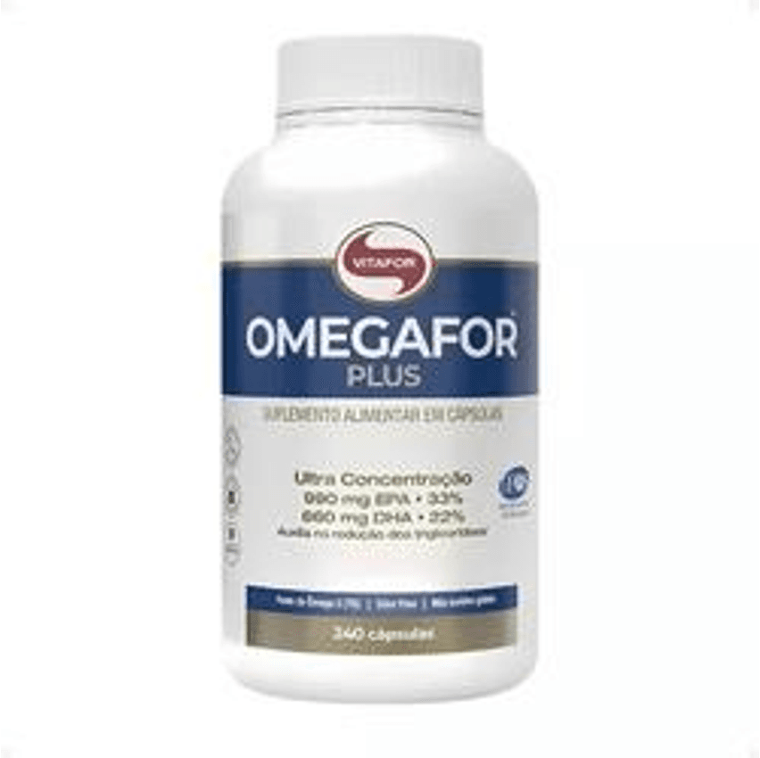 Omegafor Plus Ultra Concentrado Omega 3 240caps Vitafor Nfe
