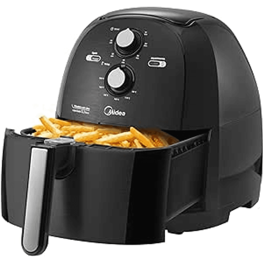Fritadeira Airfryer 5,3l Cor Preta Midea