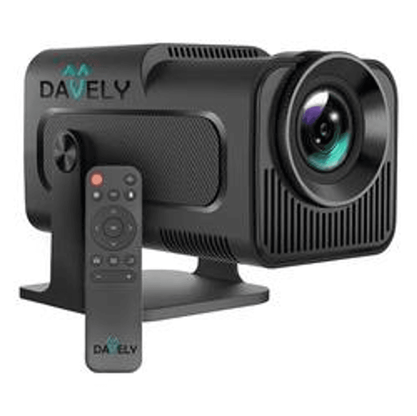 Projetor Hy320 Smart Tv Mini Wifi6 390ansi Android Cor Preto 110v/220v Davely