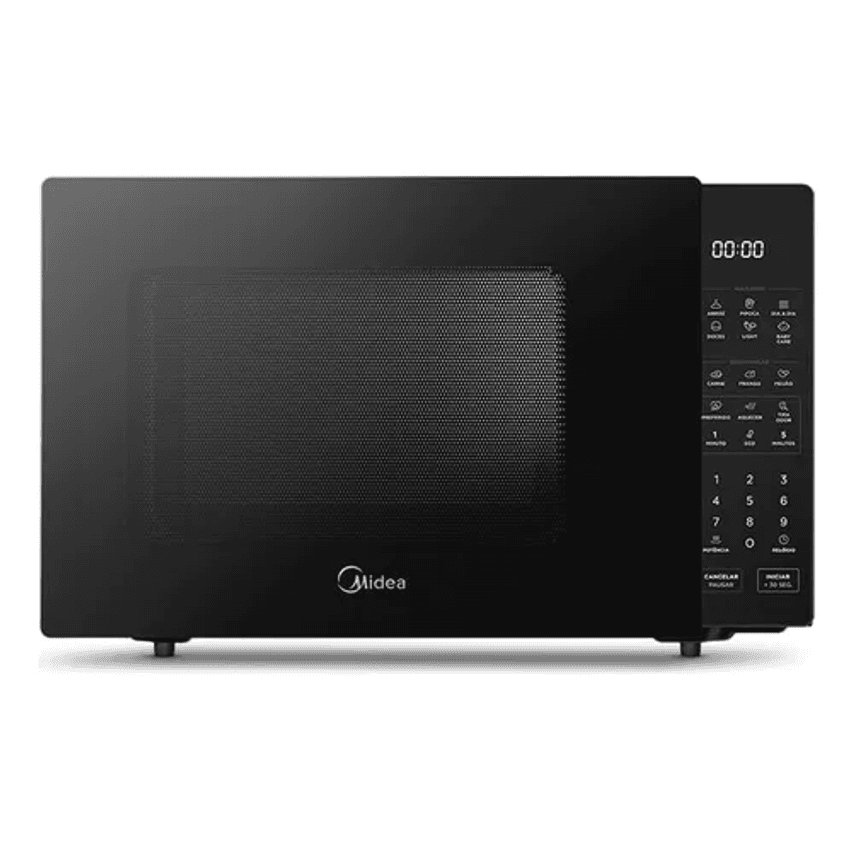 Micro-ondas Preto 35l Porta Espelhada Midea 127V