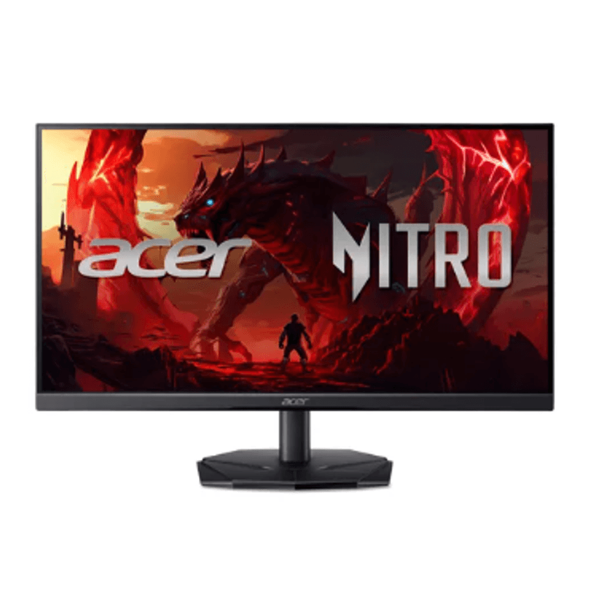 Monitor Acer Nitro KG241Y P3BIP 23.8” Full HD LED VA 180 Hz 0.5ms HDMI AMD FreeSync Premium Preto