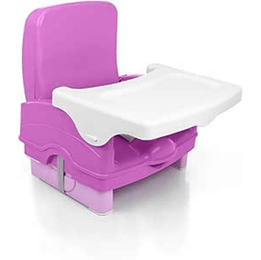 Cosco Kids, Cadeira de Refeição Portátil Smart, Rosa
