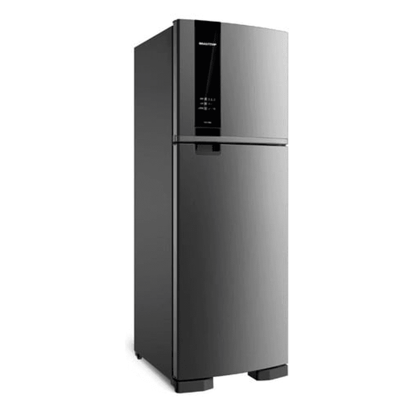 Geladeira Frost Free Duplex 375 L Brm45jk Inox Brastemp 220V
