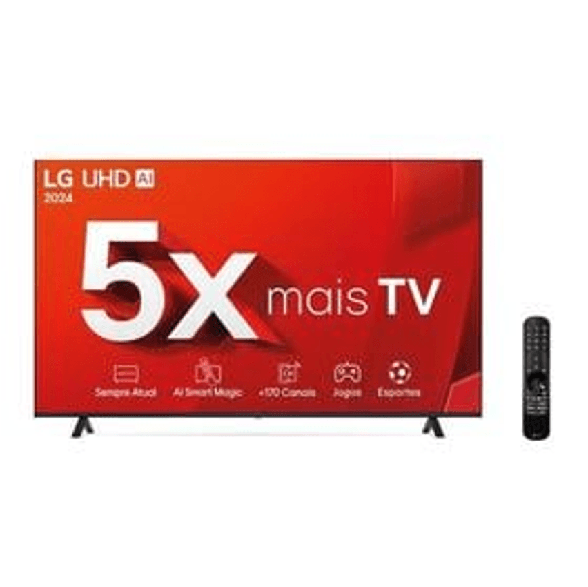 Smart TV 75'' LG 75UT8050PSA 4k Uhd Thinq Ai Hdr 10 Bilvot