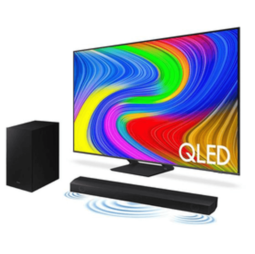 Smart Tv 55" Qled 4k 55q65d 2024 + Soundbar Hw-b550/zd - Samsung