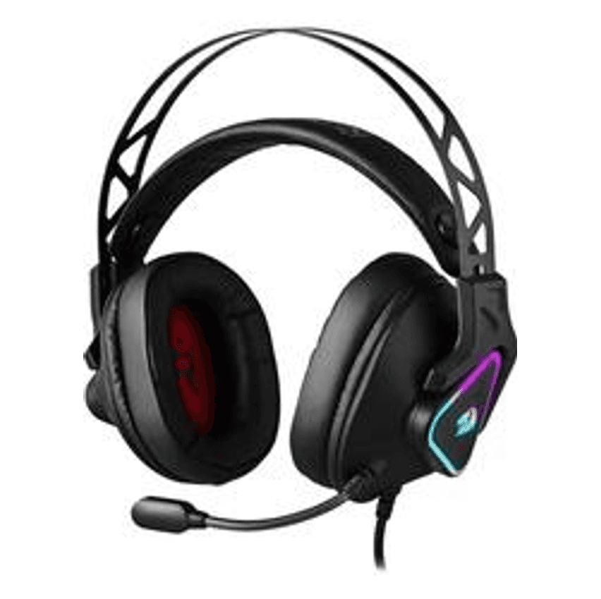 Headset Gamer Redragon Cadmus Rgb Usb 7.1 Surround 53mm H370