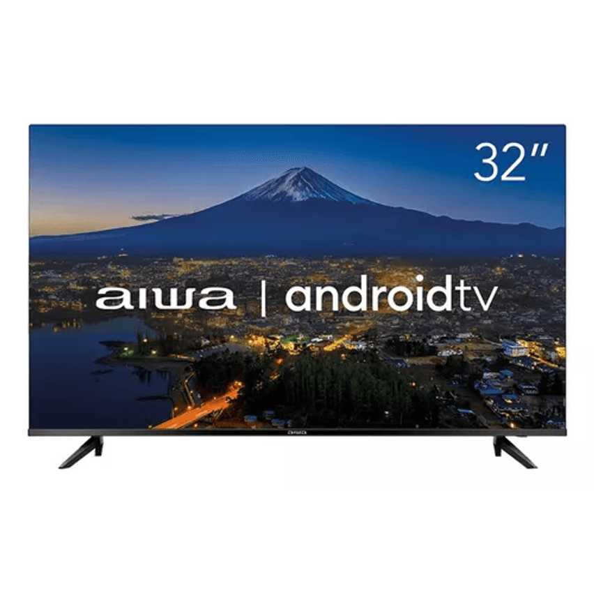 Smart Tv Aiwa 32'' Android Hd Borda Ultrafina Wi-fi Hdr10