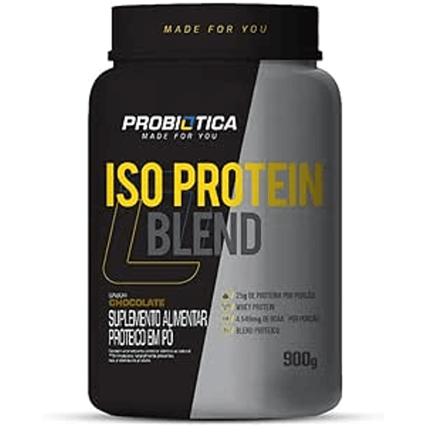 Probiótica Iso Protein Blend - 900G Chocolate - Probiotica