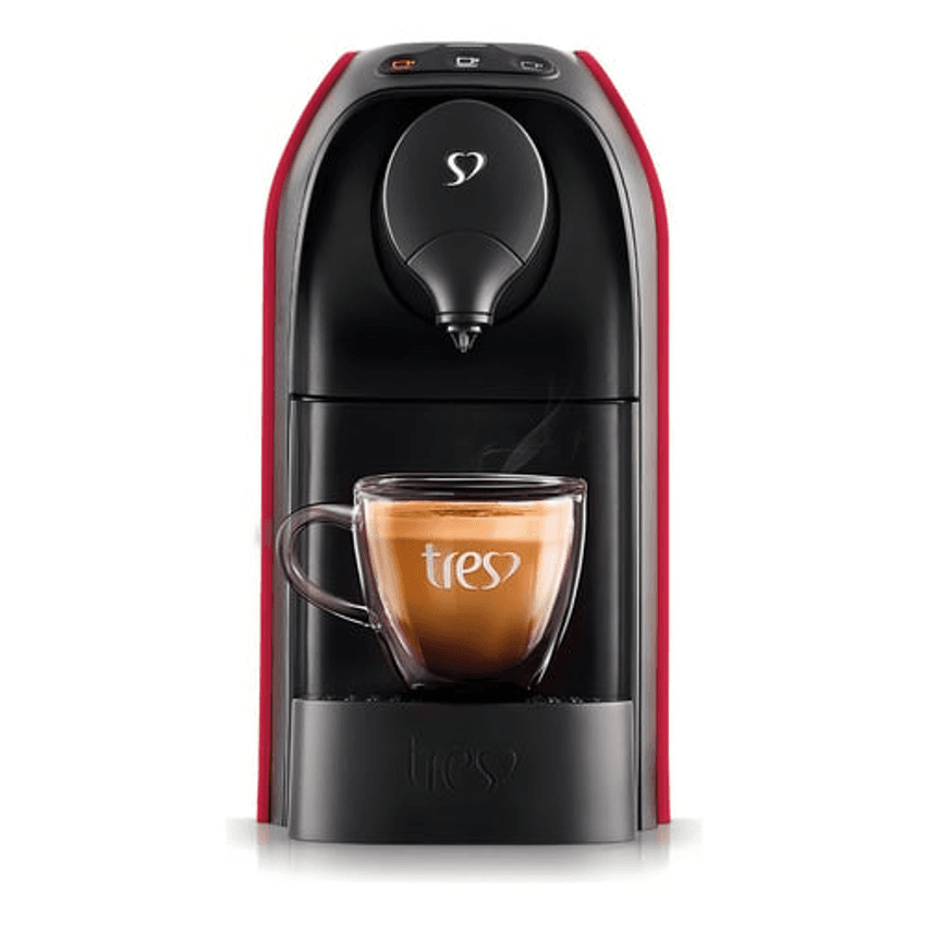 Cafeteira Espresso Passione Vermelha 127v - Tres 3 Corações