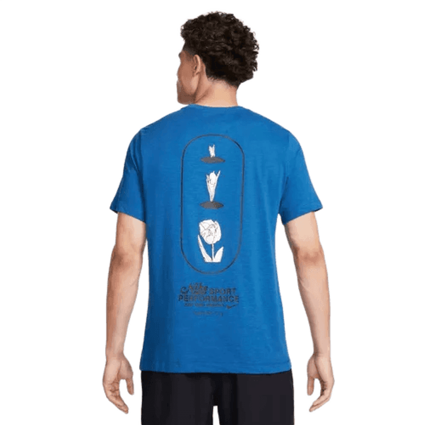 Camiseta Nike Dri-fit Masculina-Azul