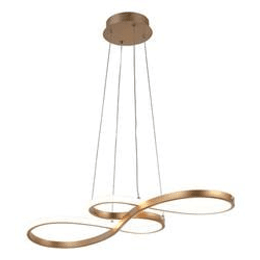 Lustre Pendente Led Nitrolux Moderno Sala Quarto Cozinha 40w Lp-016