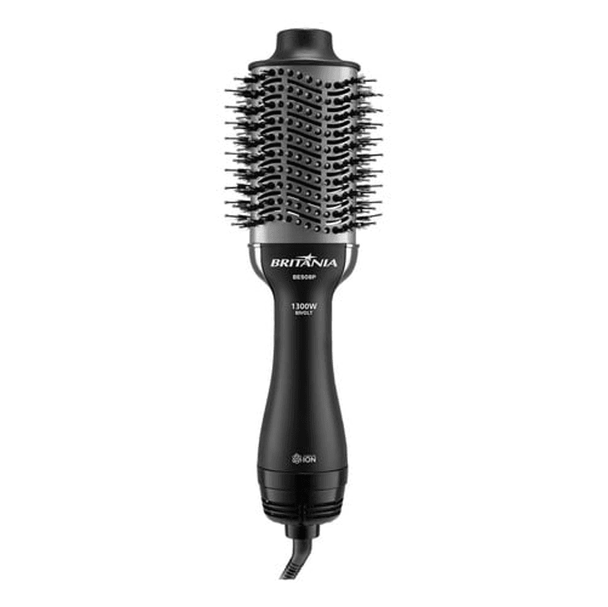 Escova Secadora Britânia Bes08p 1300w - Bivolt 110v/220v