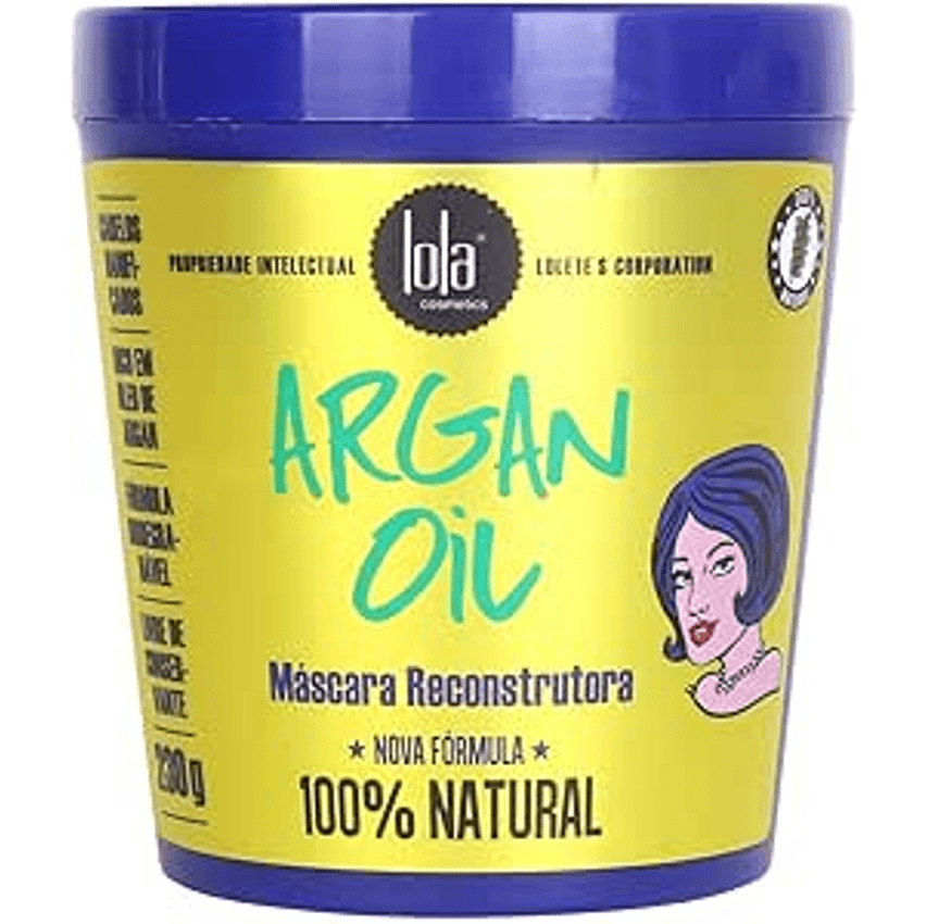 Lola Cosmetics Mascara Argan Oil Azul/Amarelo