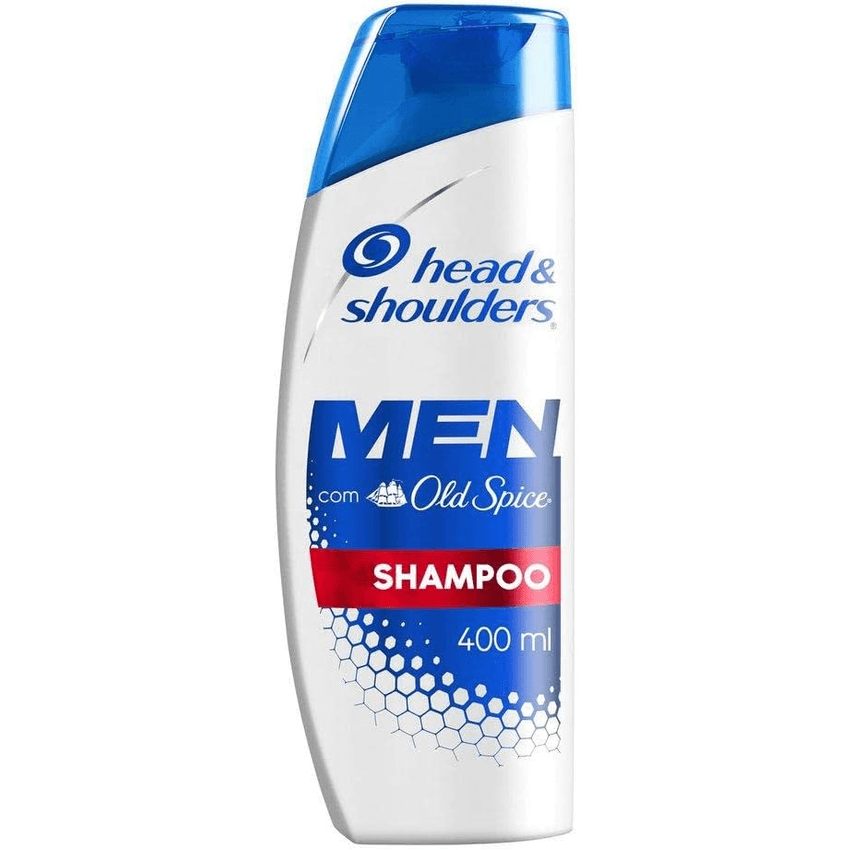 Head & Shoulders Shampoo Anticaspa Fragrância Poderosa Old Spice 400 ml