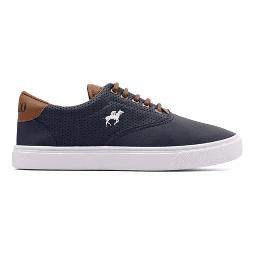 Tênis Masculino Casual Polo Overbold Sapatênis Leve E Macio
