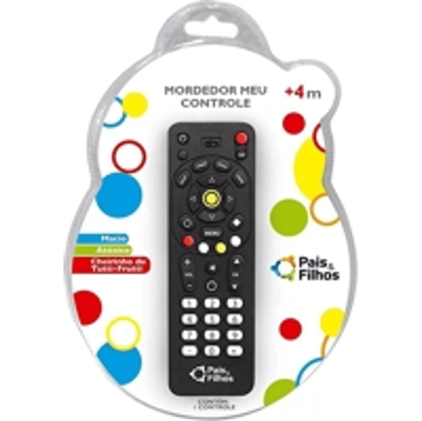 Pais & Filhos Mordedor Meu Controle,multi-colored,Tamanho único
