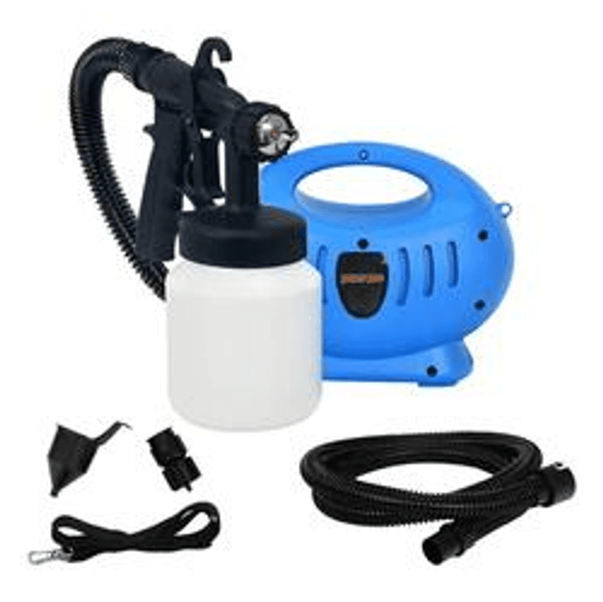 Pistola De Pintura Elétrica Pulverizadora Tinta Com Bico De Metal Compressor De Tinta Viscosímetro Bico De Inflar Paint Pro 650w 220v