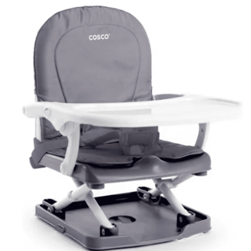 Cadeira de Refeição Portátil Cosco Kids Pop Cor Cinza