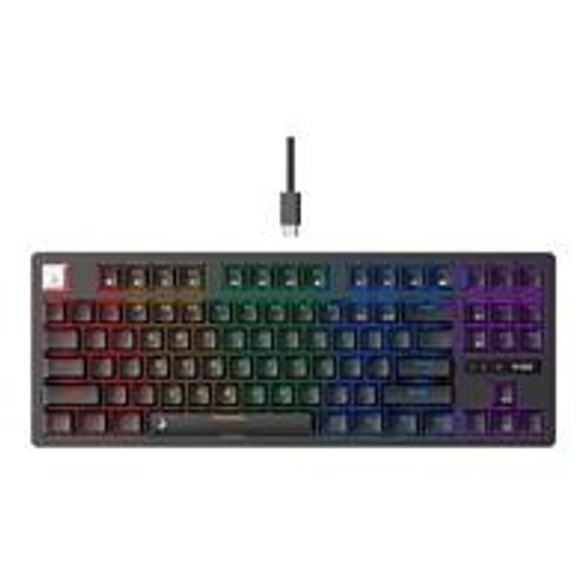 Teclado Mecânico Gamer Rise Mode GM2 Pro Black RGB Rainbow Switch Outemu Blue - RM-TCM-GM2-BBLUE