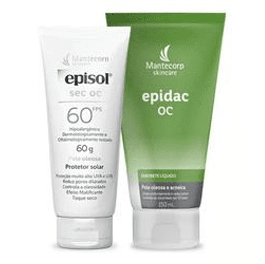 Kit Episol Sec Oc Fps 60 + Epidac Oc Liq 150 Ml